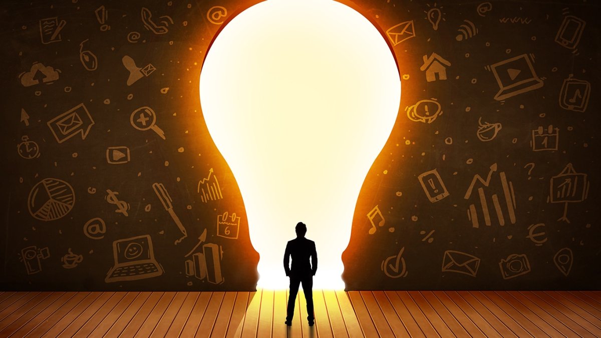 Лампочка озарение