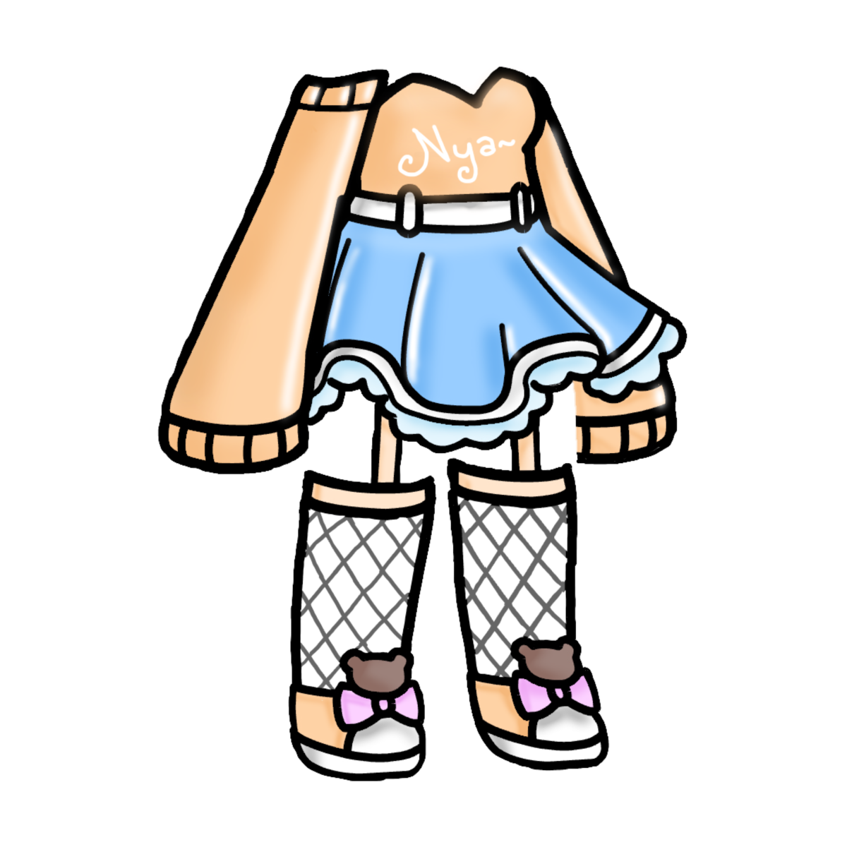 Картинки для срисовки одежда