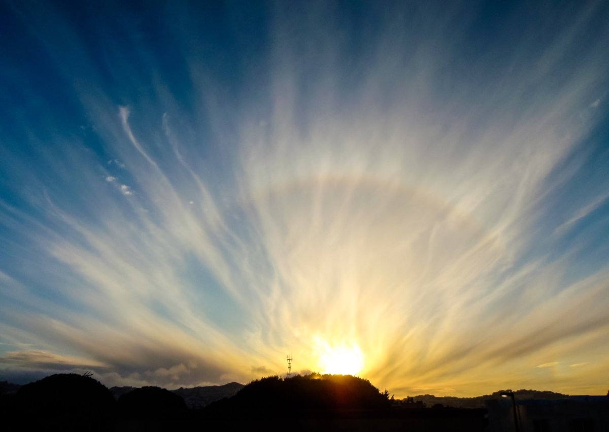 Природа солнце