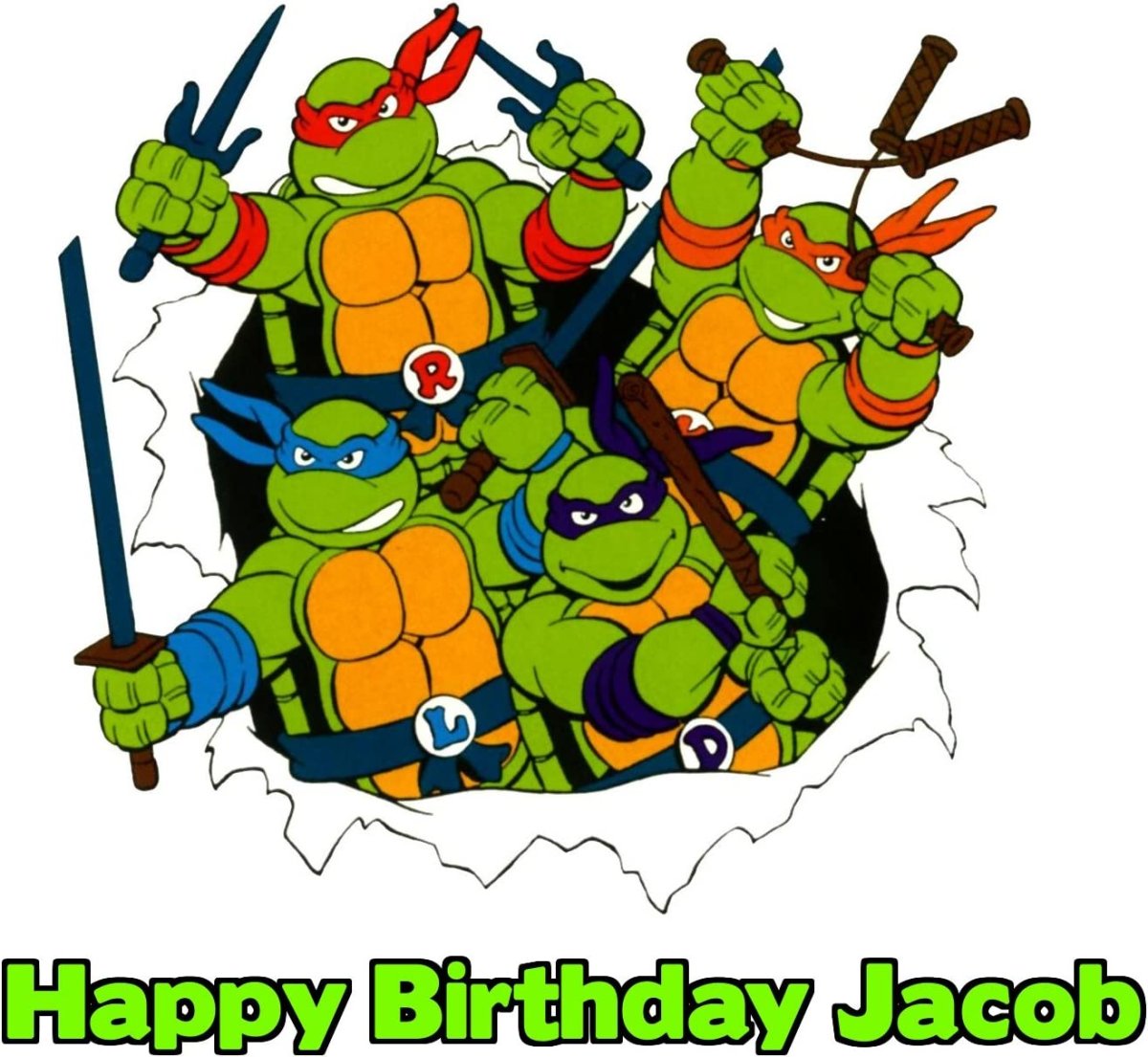 Нашивки Черепашки ниндзя