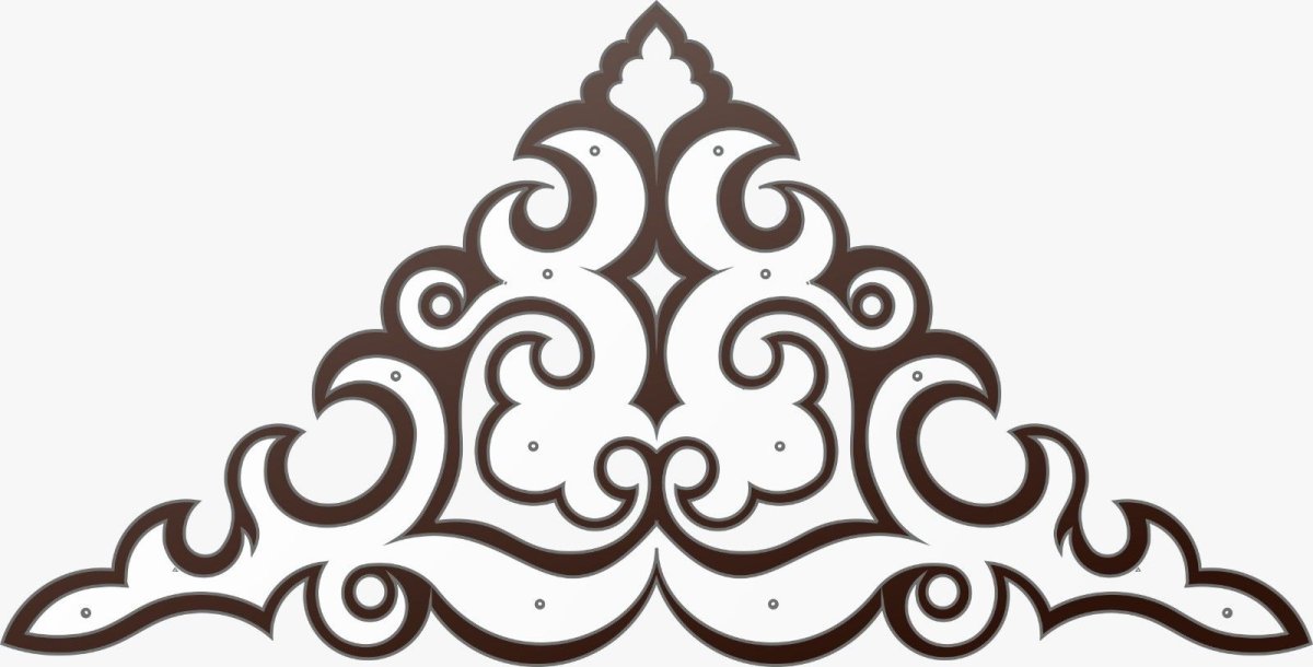 Татарский орнамент Пальметта