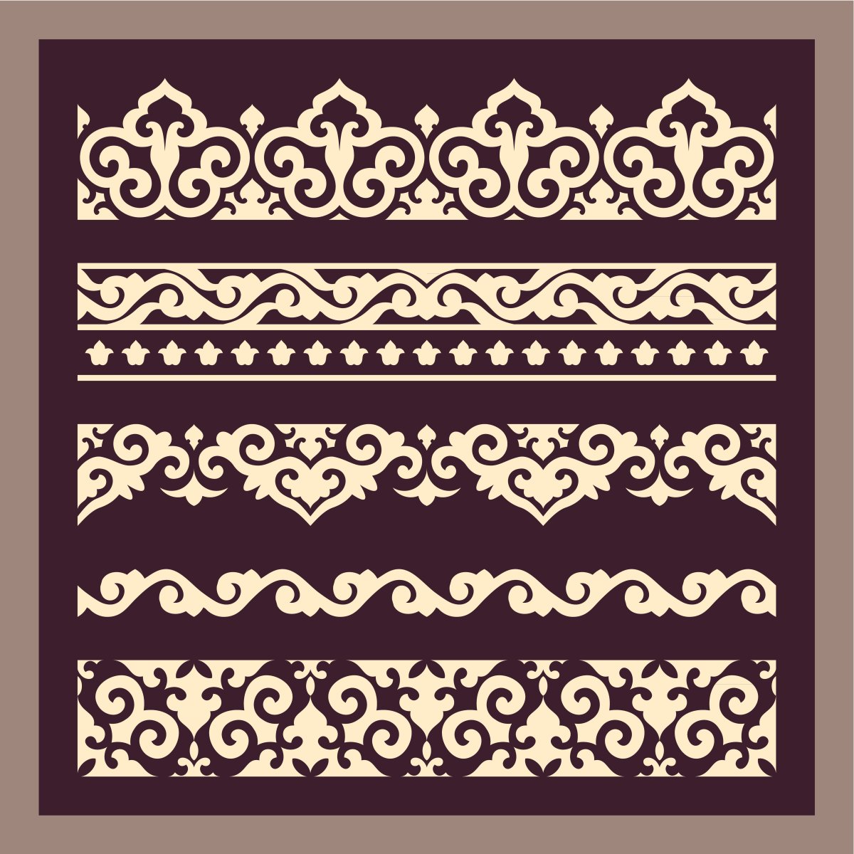 Татарский орнамент