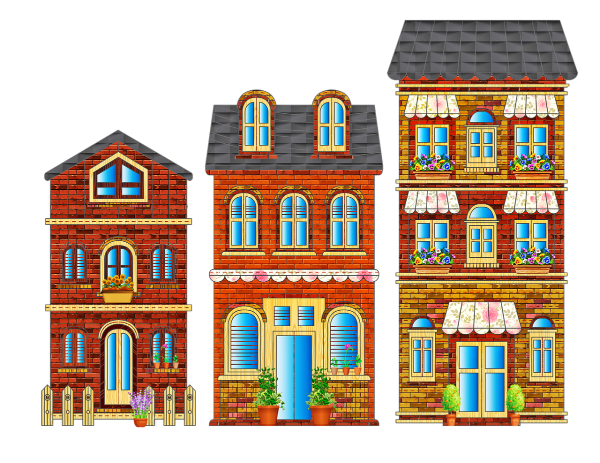 Фасады домов для детей