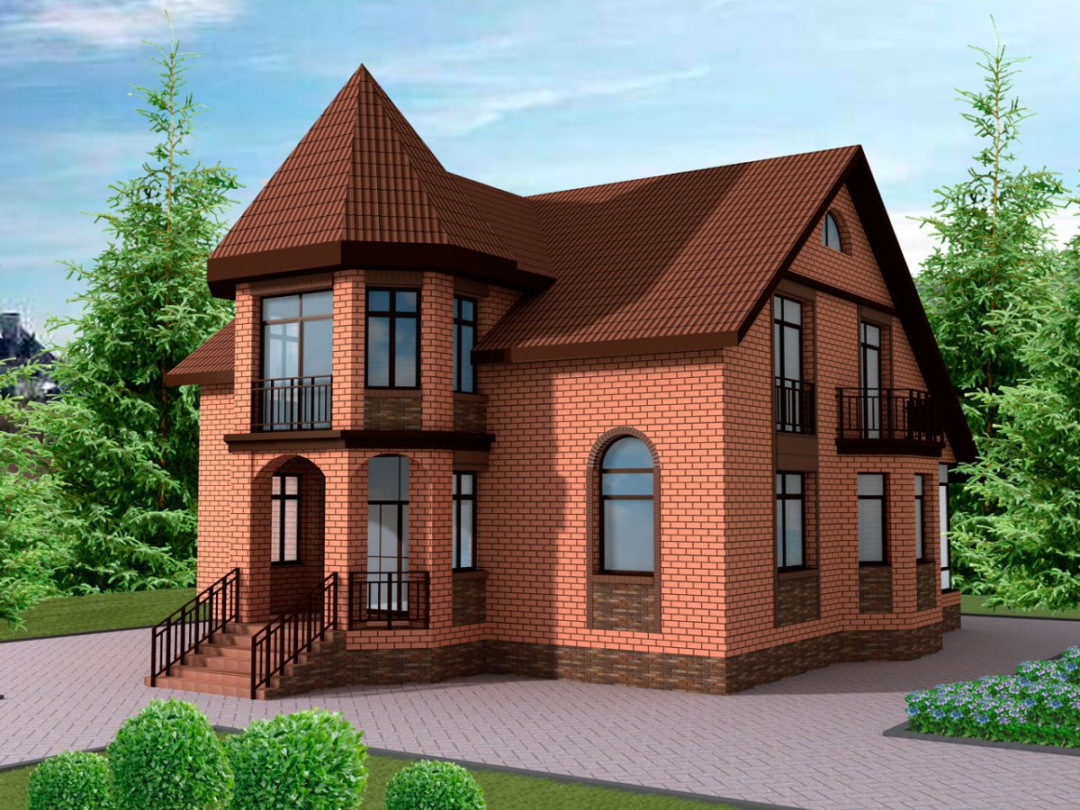 Кирпичный дом