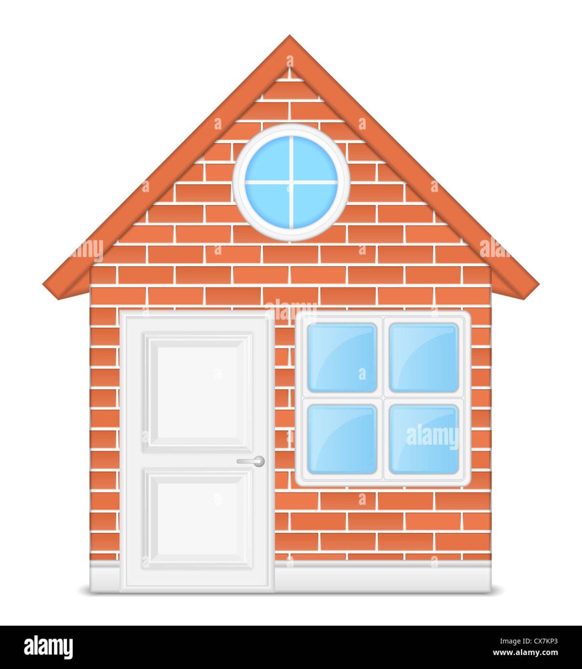 Домик из кирпича для детей