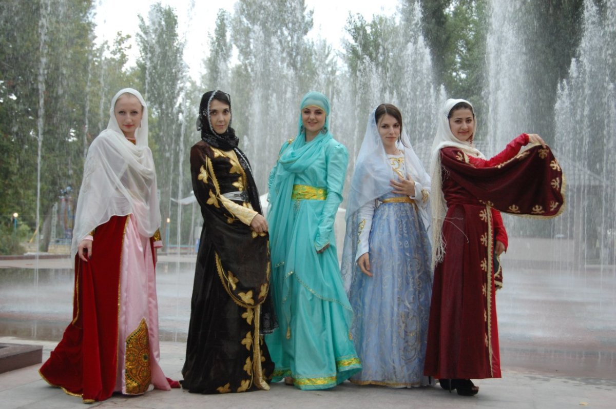 Национальные костюмы народов Дагестана даргинцы