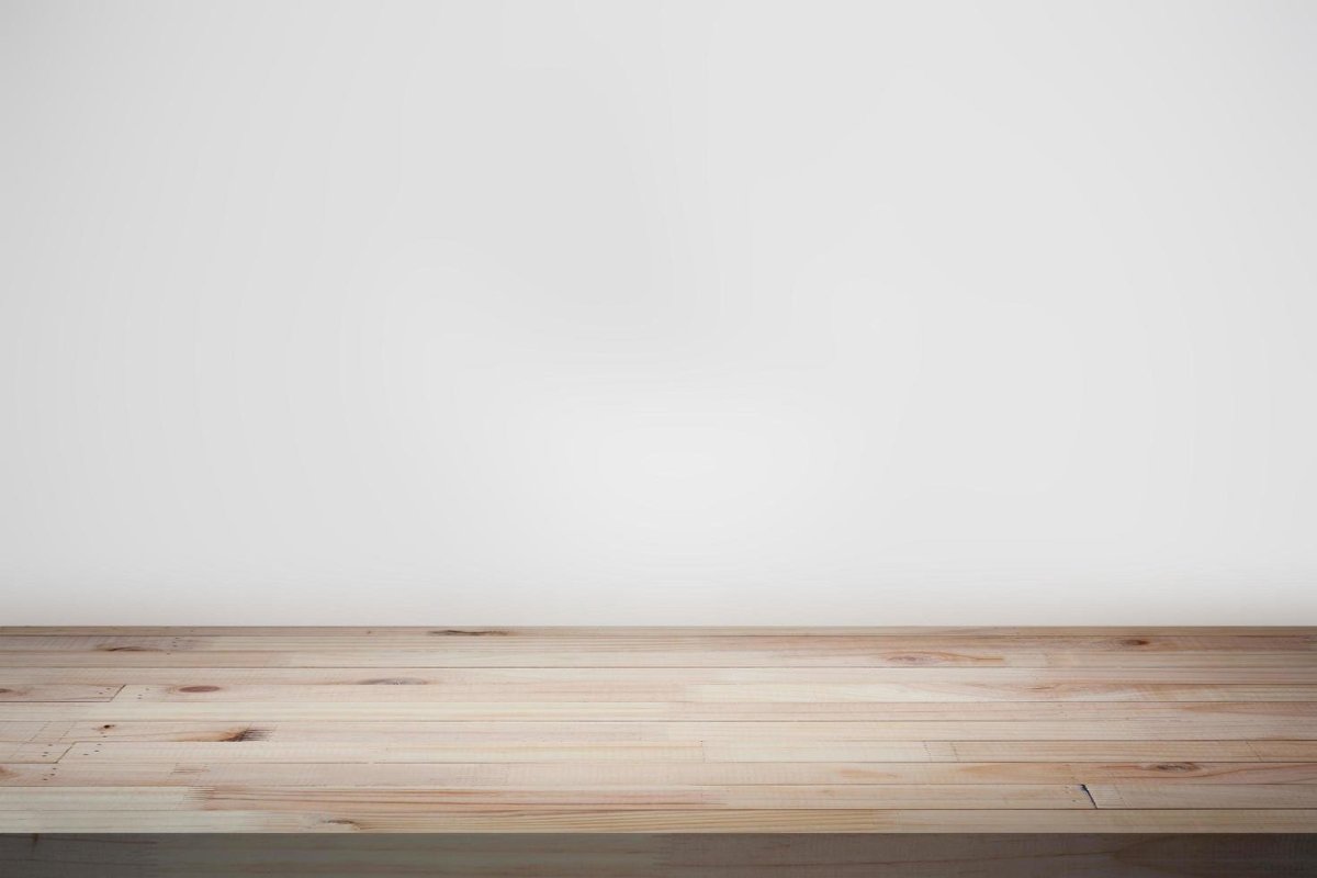 Белая поверхность стола
