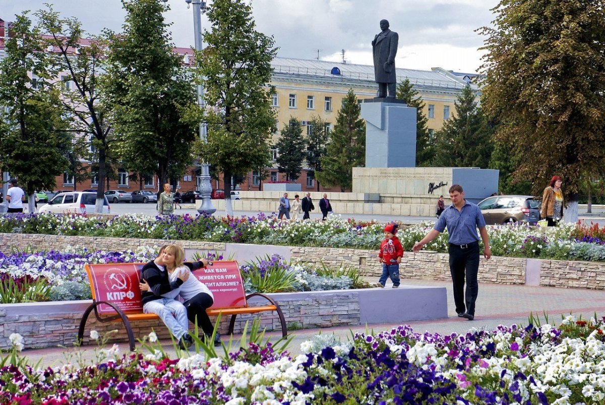 Летний вечер в Кургане