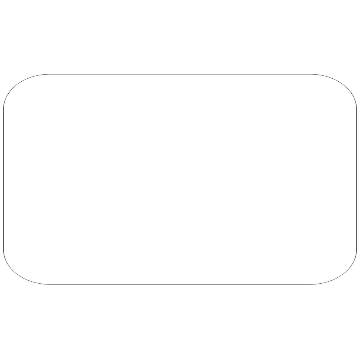 Белый скругленный прямоугольник