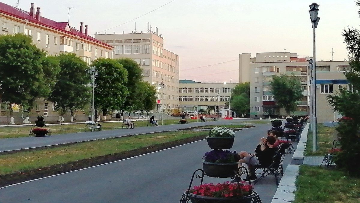 Площадь города Кургана