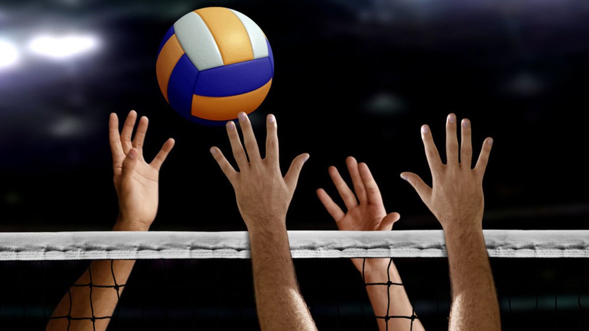 Волейбол сетка мяч