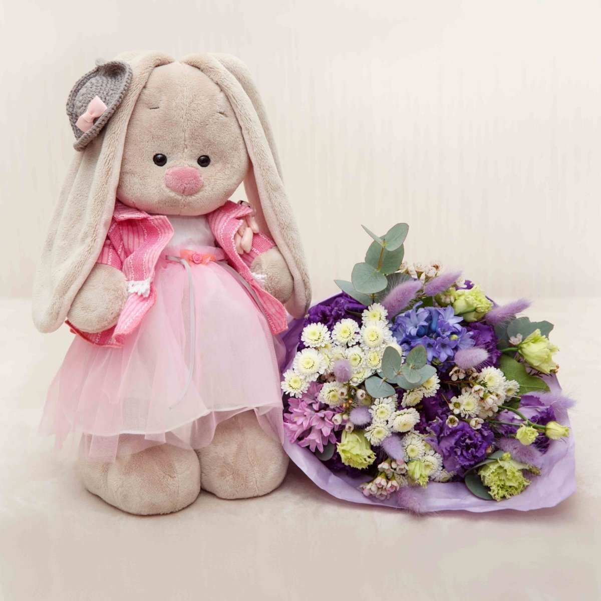 Зверюшки с цветами