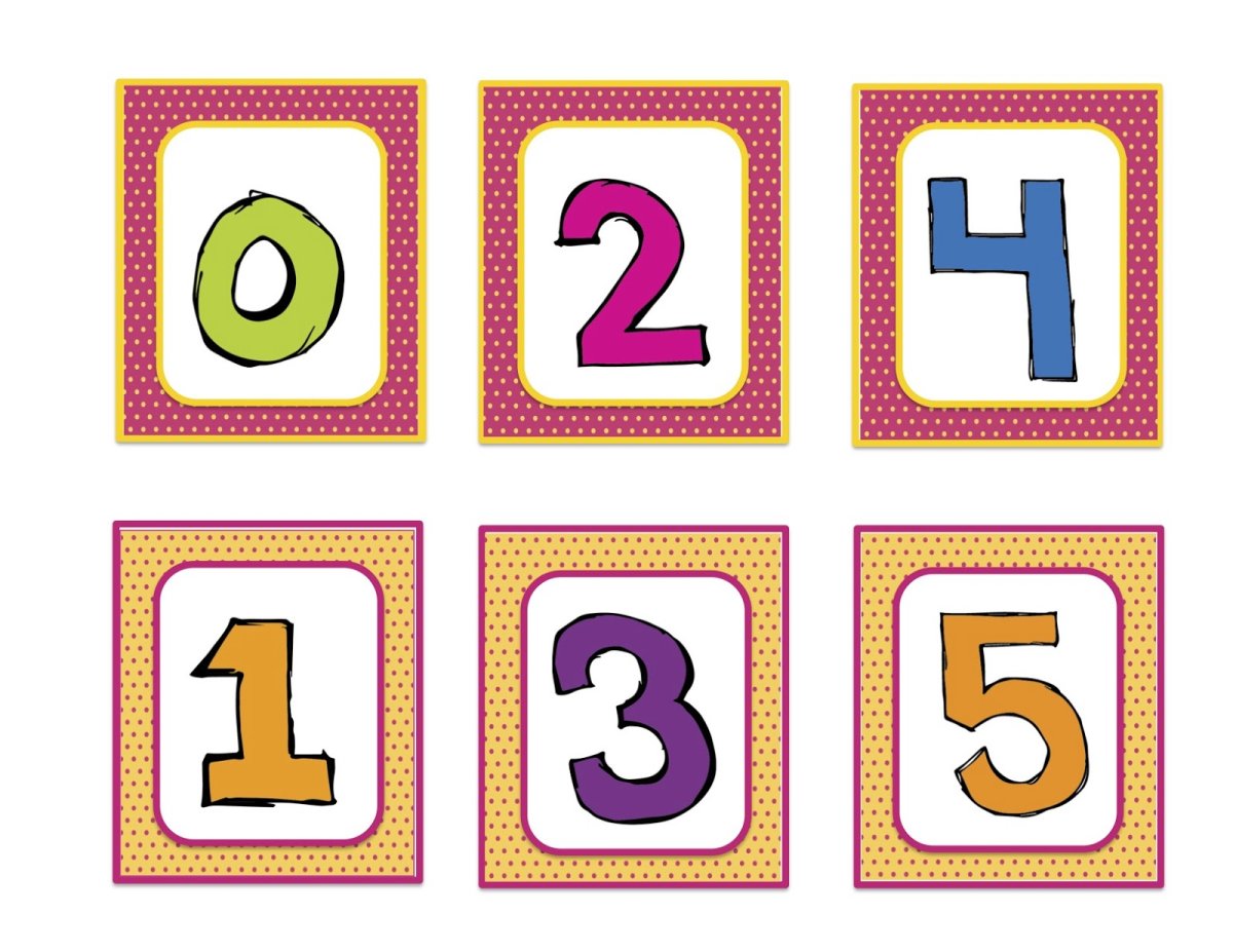 Цифры (карточки)