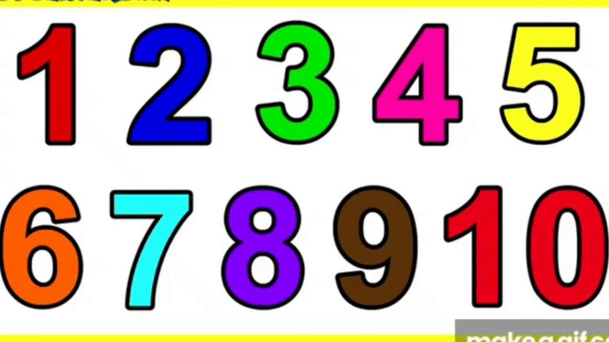 Для малышей. Цифры