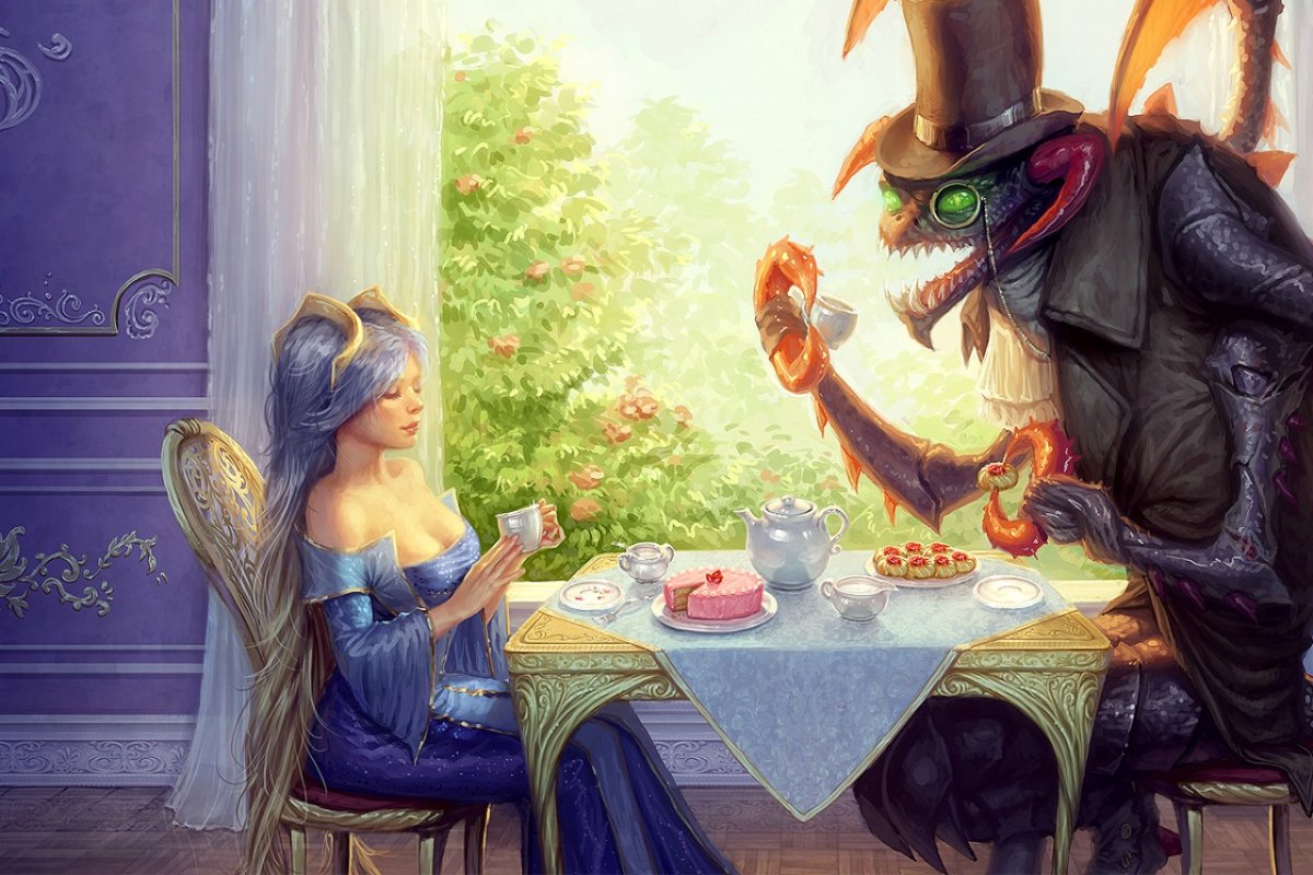 Чаепитие арт