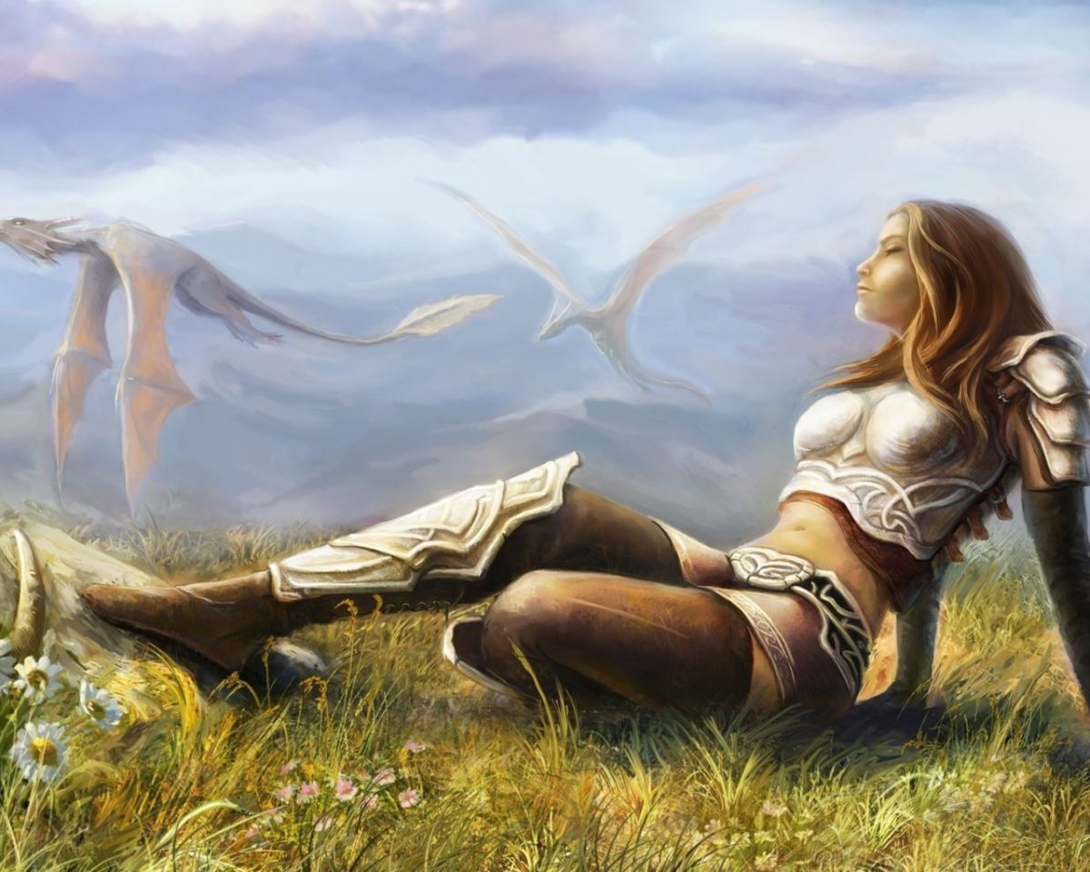 Красивые картины в стиле фэнтези