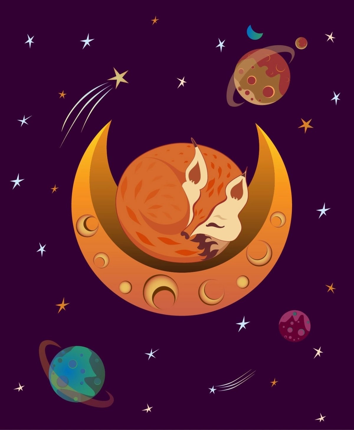 Спокойной ночи Лисенок