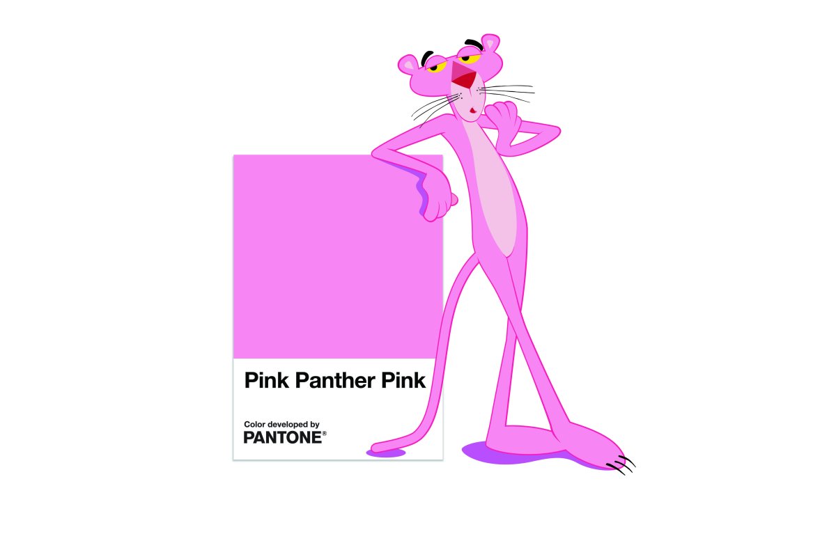 Pink Panther Pink Pantone