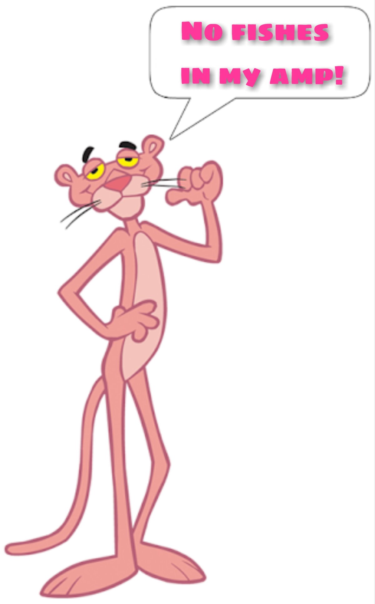 Розовая пантера Векторная