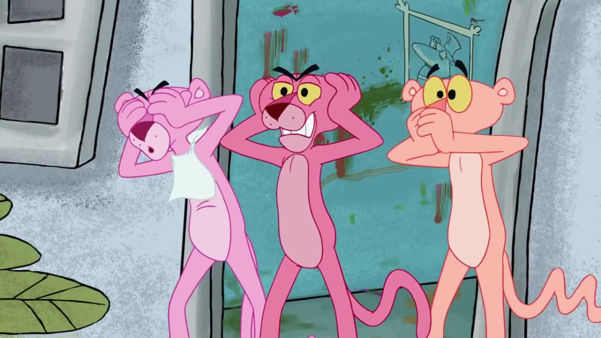 Розовая пантера мультфильм