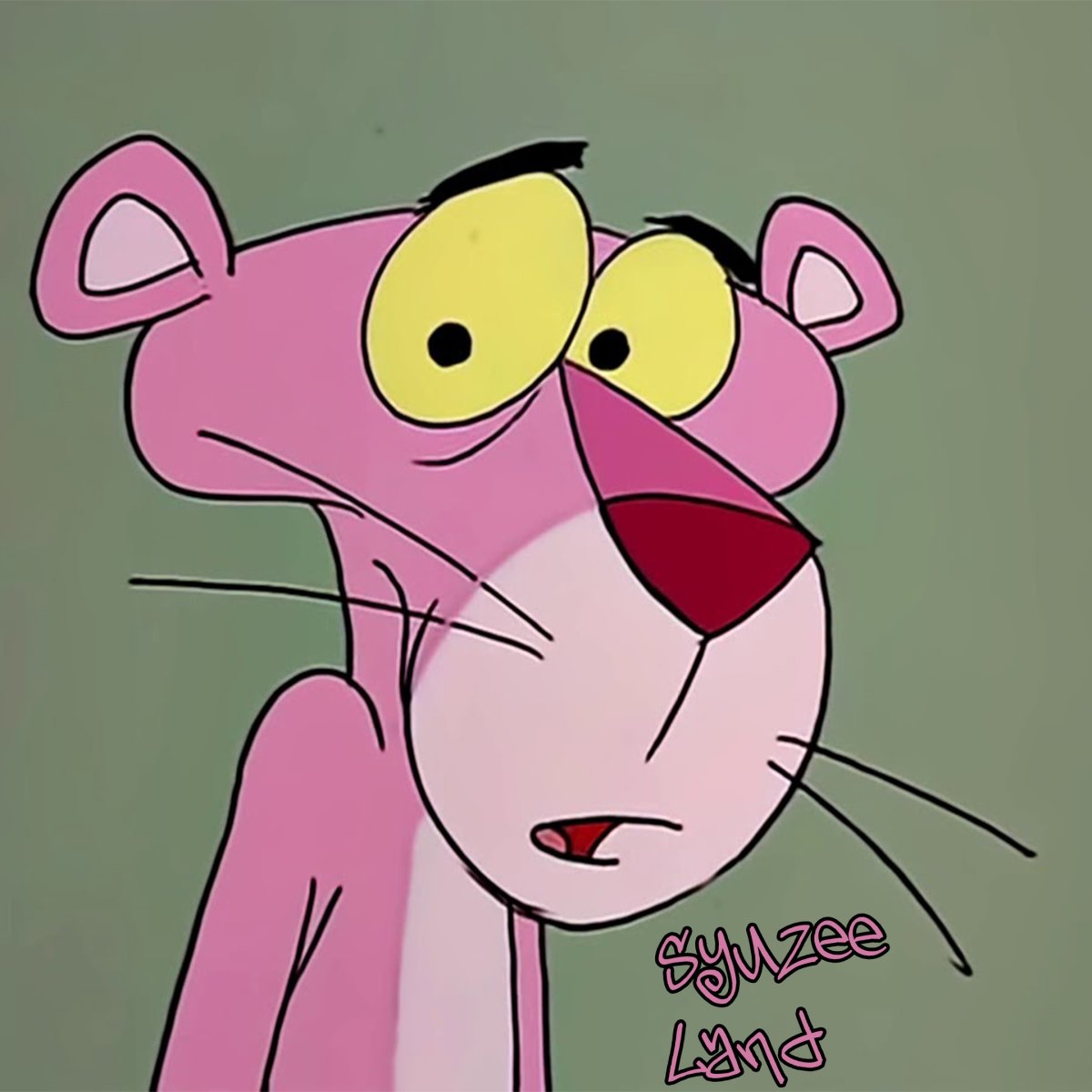 Розовая пантера грустная