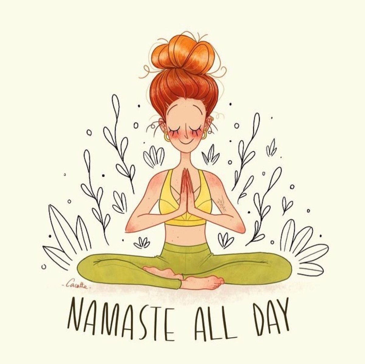 Йога иллюстрации