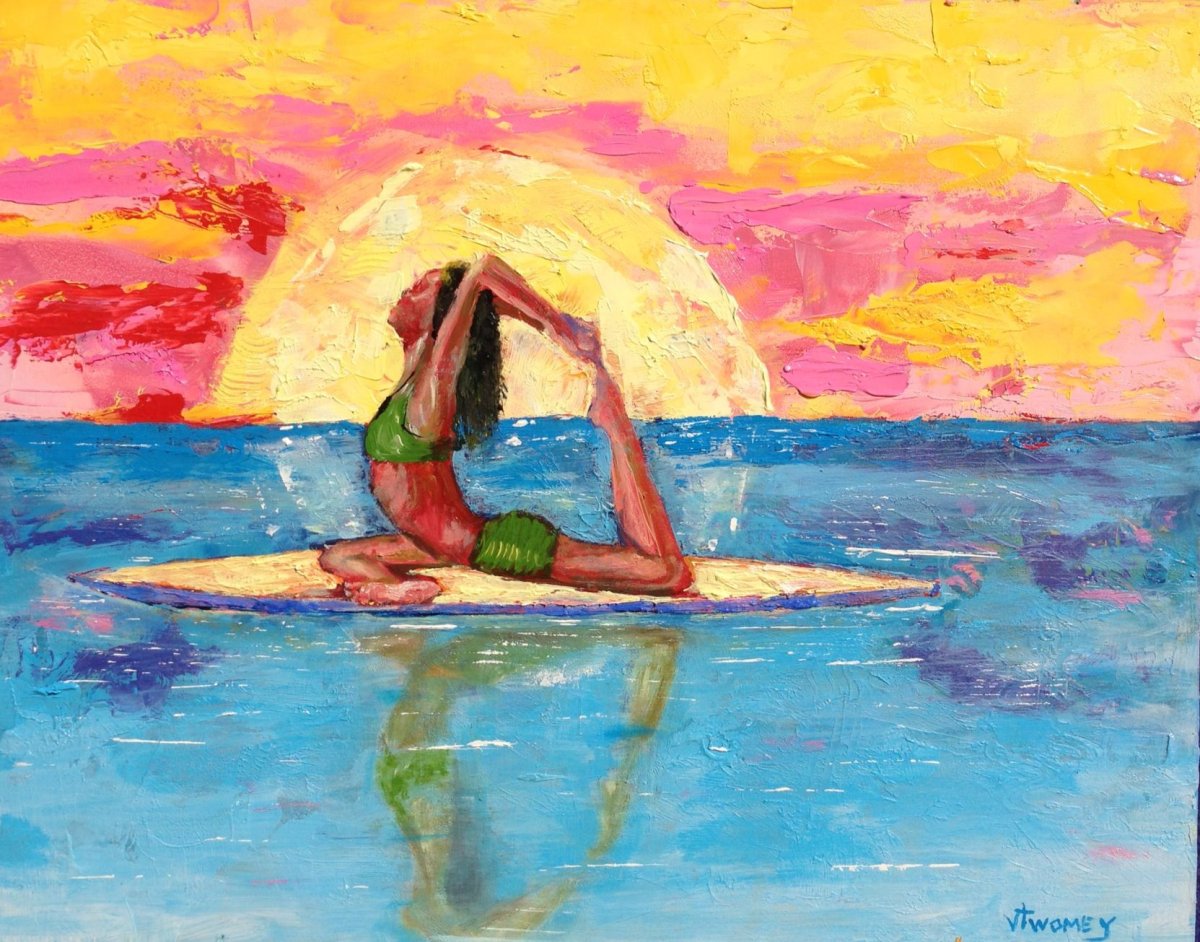 Йога рисунок