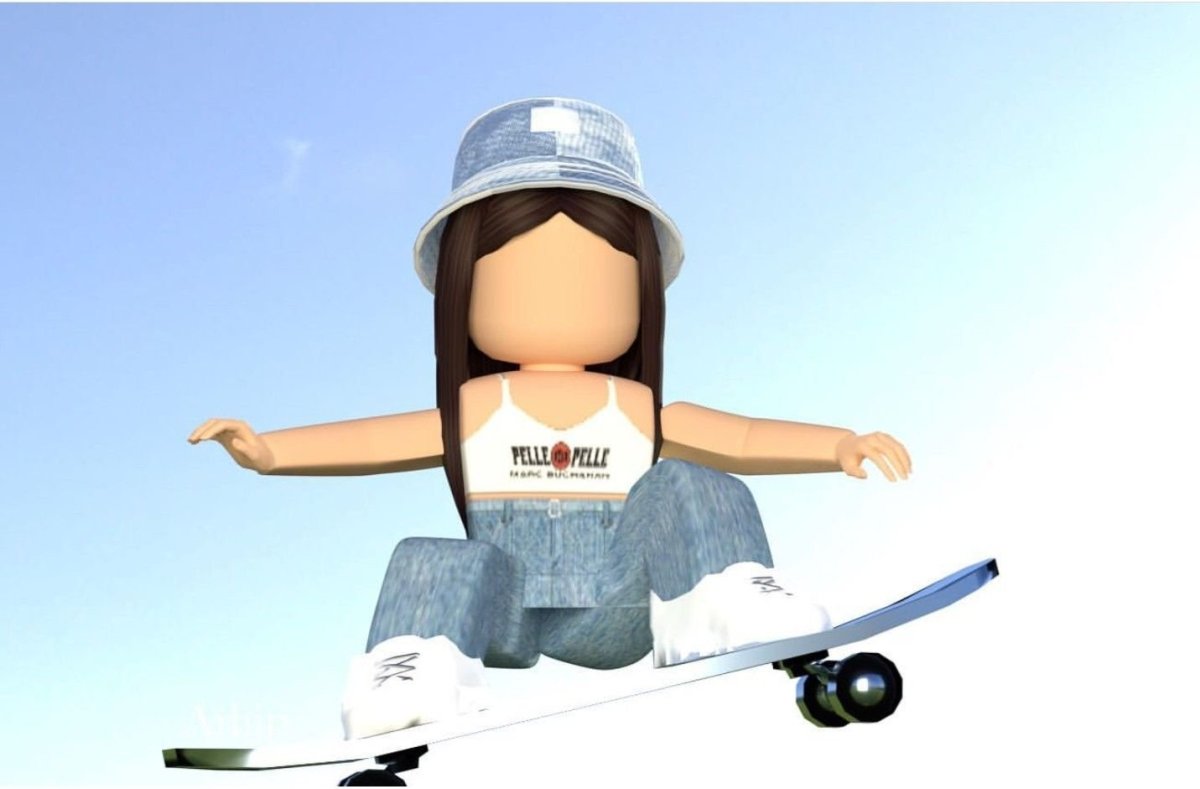 РОБЛОКС обои девушка