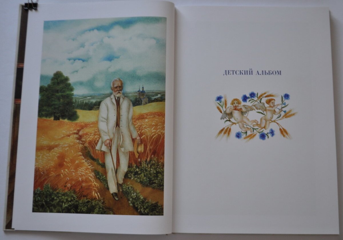 Детский альбом Чайковского список произведений