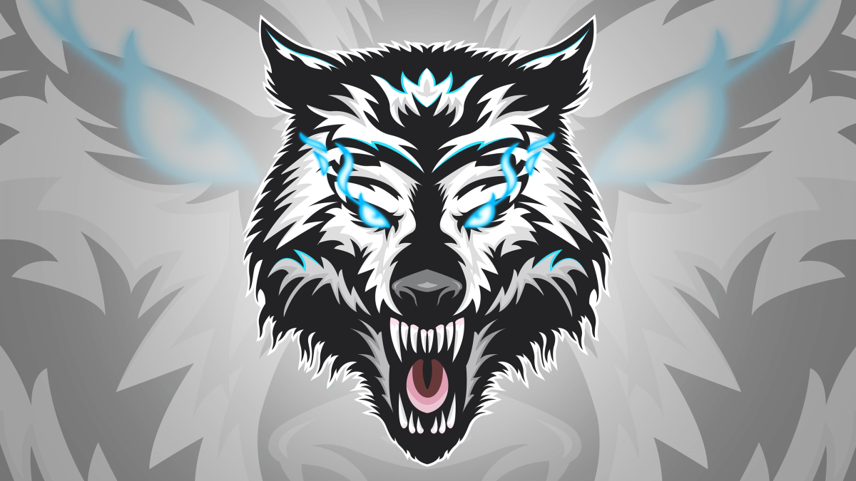 Call of Duty логотип волк