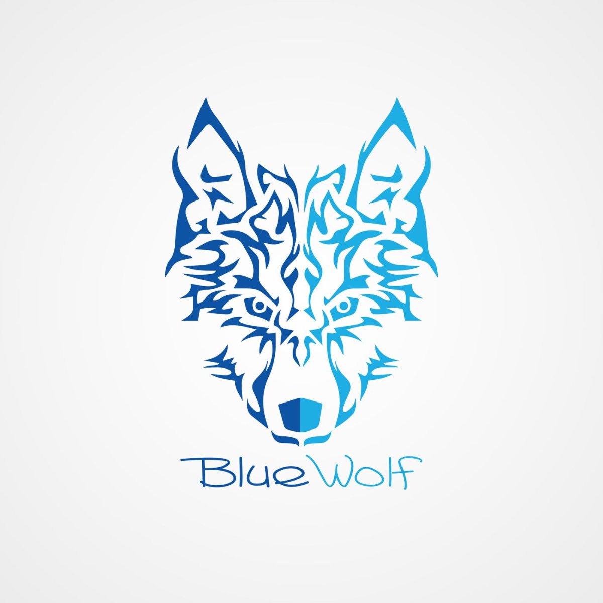Красивый логотип волка