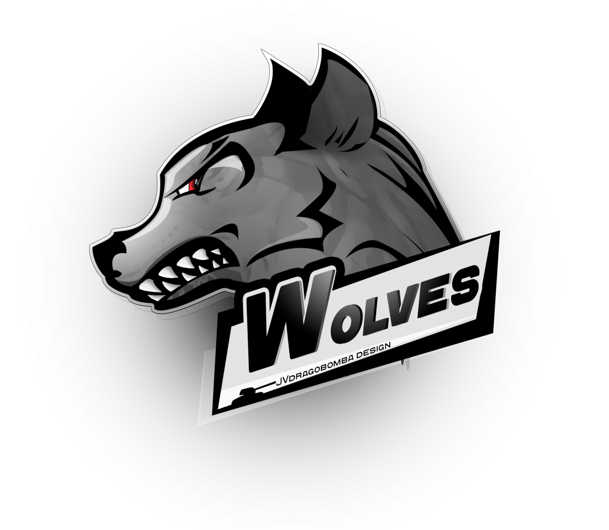 Волк логотип команды
