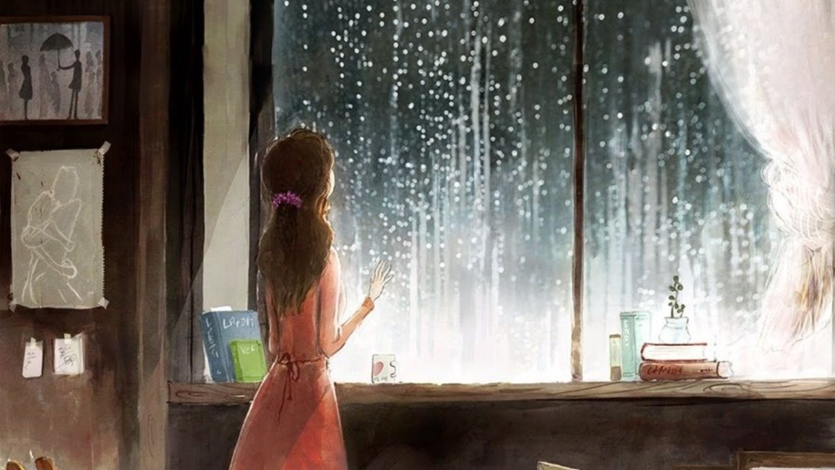 Природа дождь