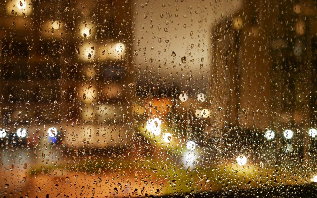 Дождливое окно