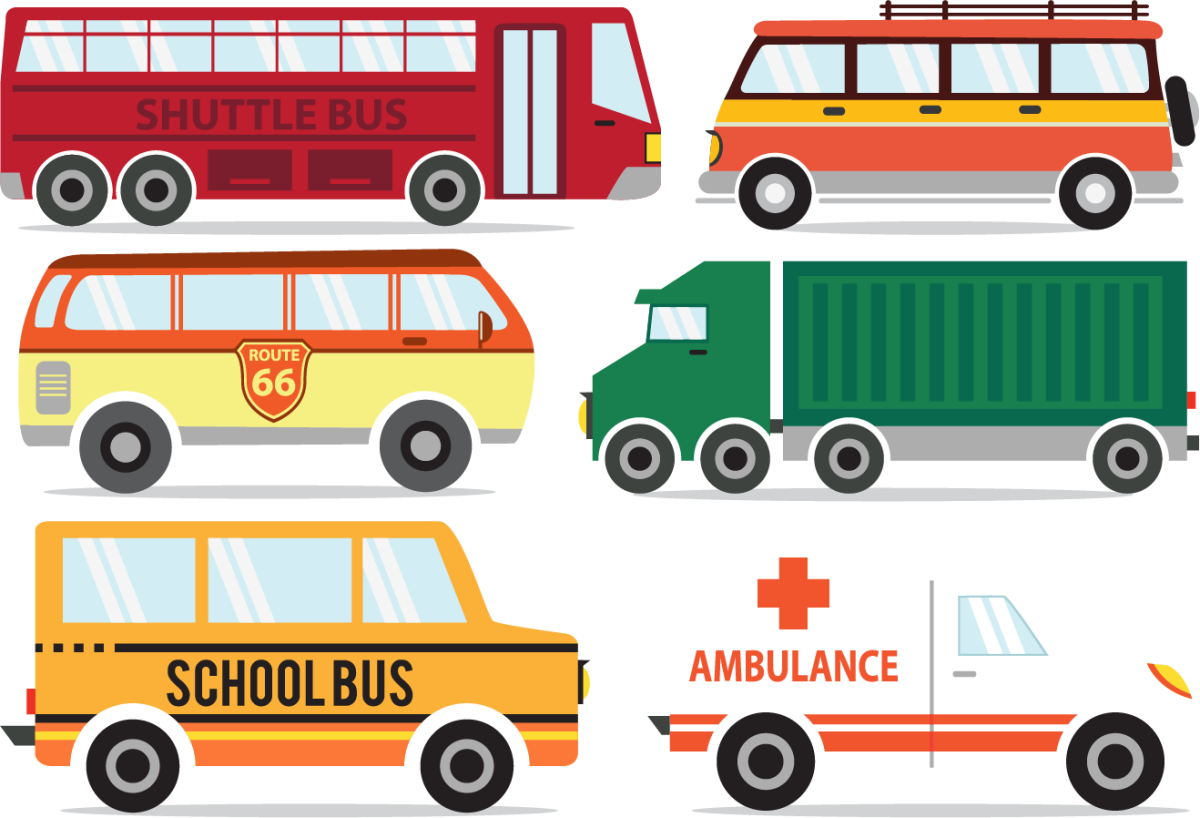 Городской транспорт для детей