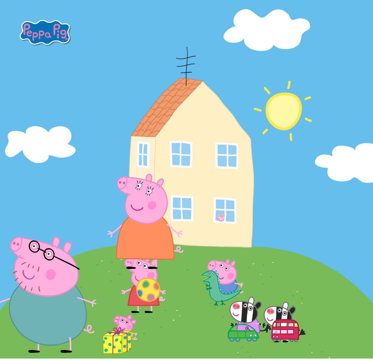 Свинка Пеппа рисунок