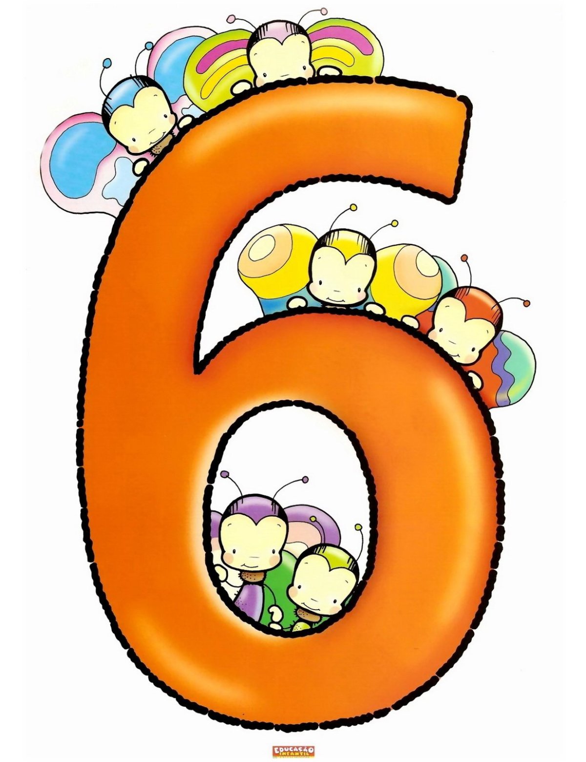 Интересные цифры в картинках для детей