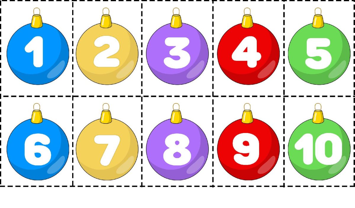 Счет цифры для детей