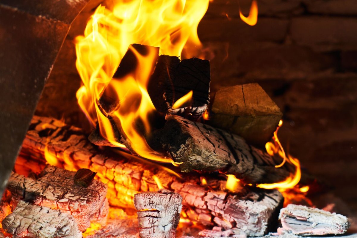 Пламя в печи