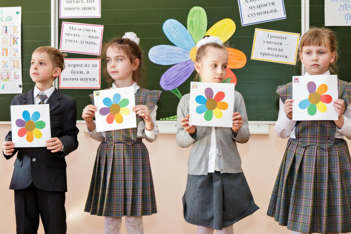 Прощай Азбука украшение класса