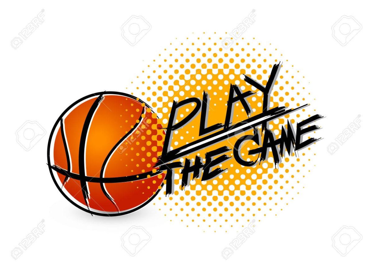 Баскетбол надпись