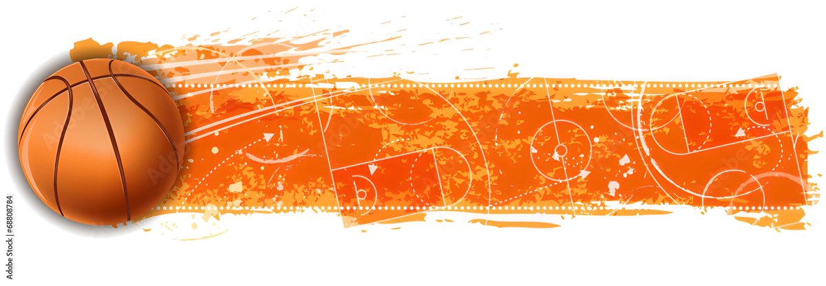 Фон для баннера баскетбол
