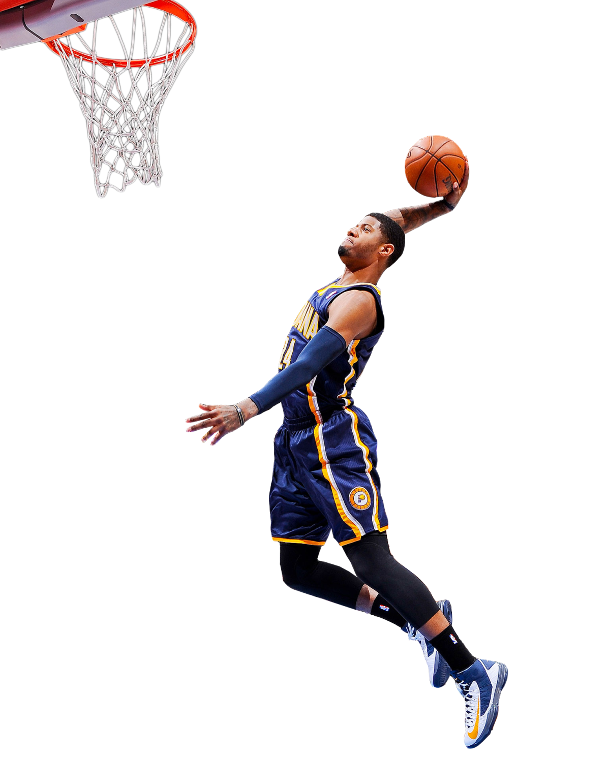 Баскетбол данк Джордан без фона