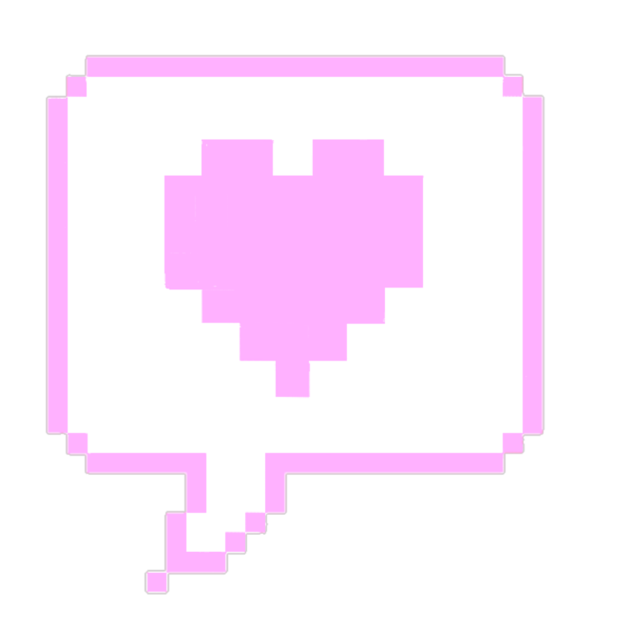 Пиксельный розовый