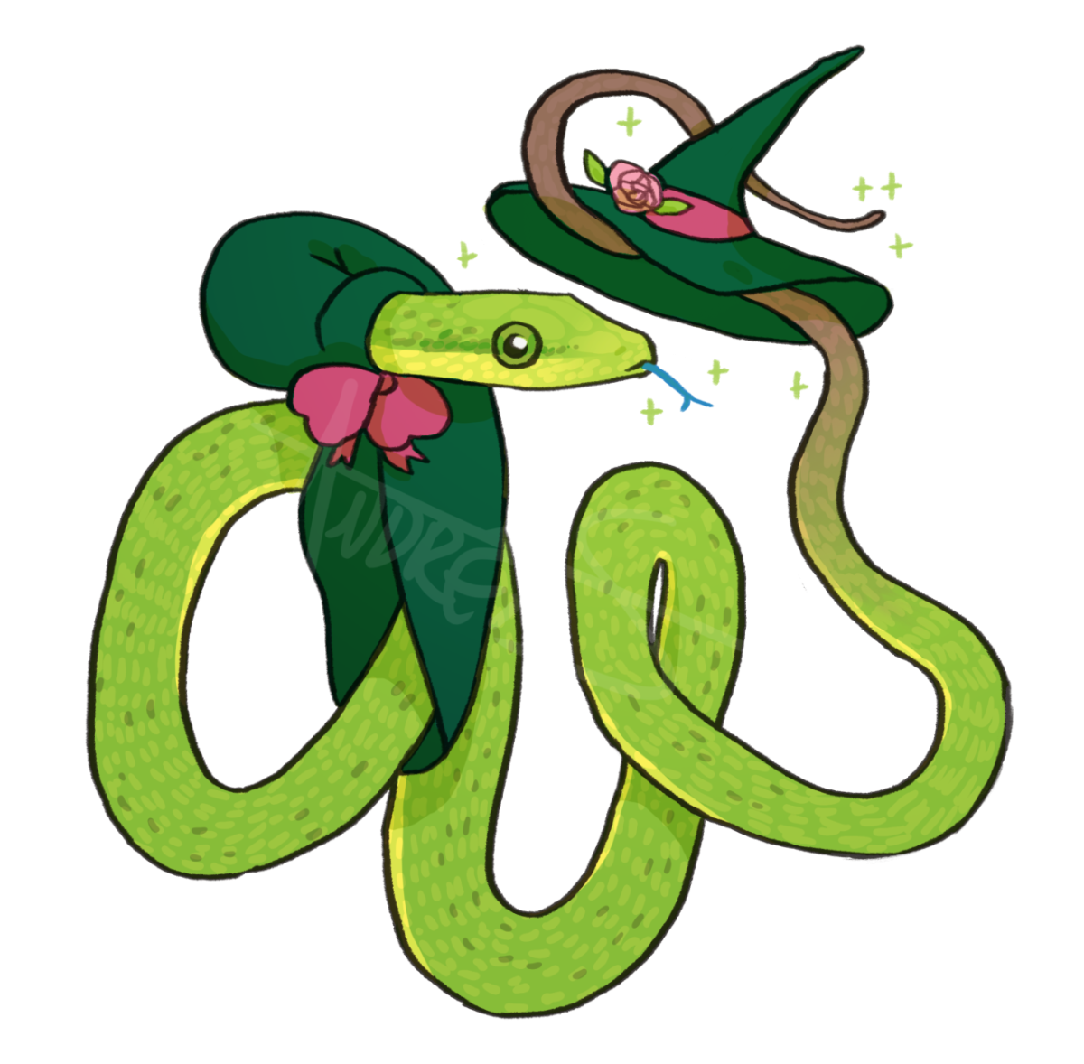 Змеи милые мультяшные