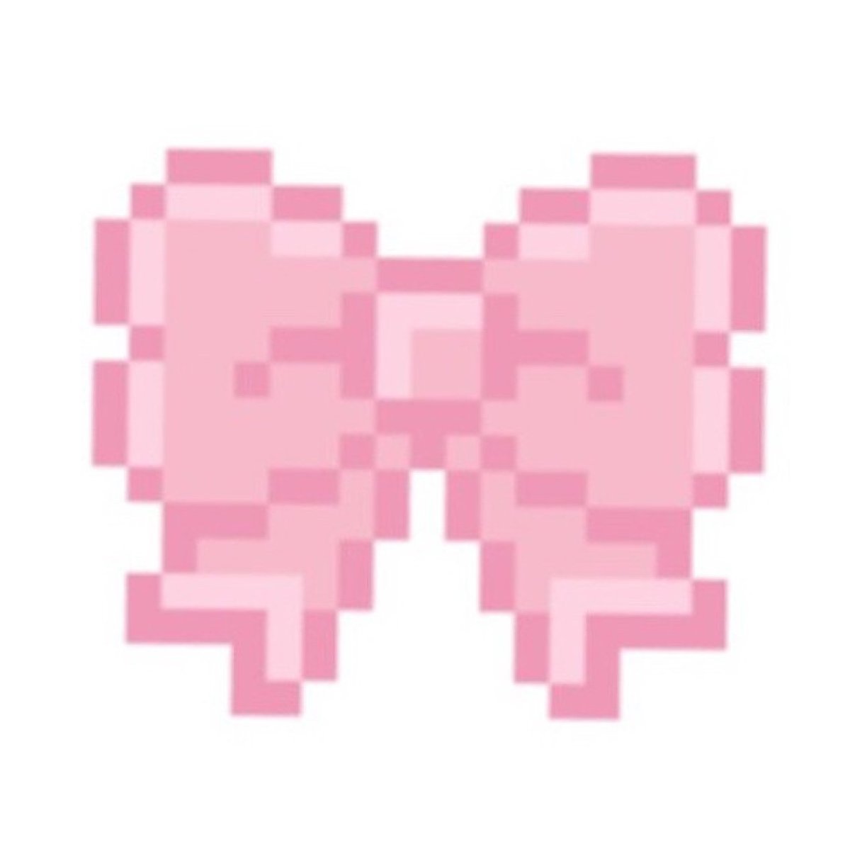 Розовые пиксельные иконки