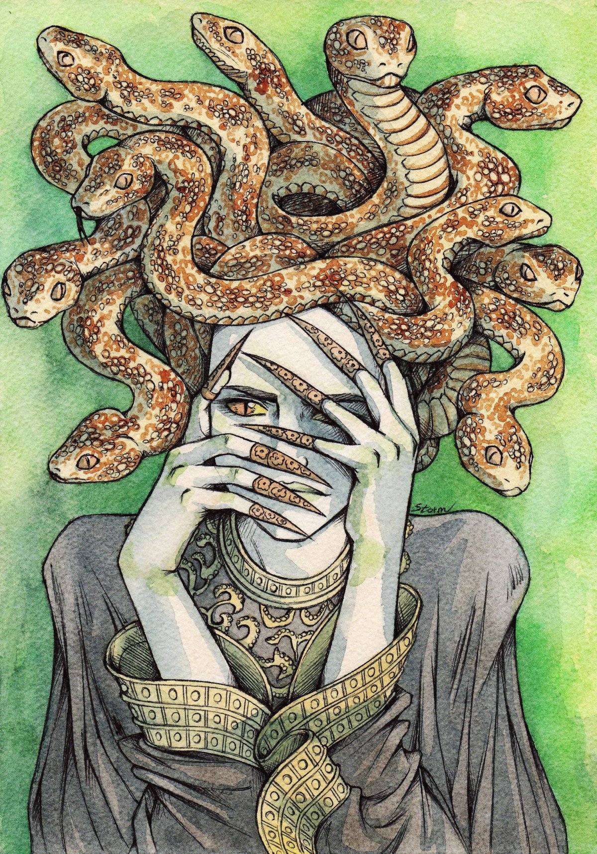 Медуза Горгона Перси Джексон