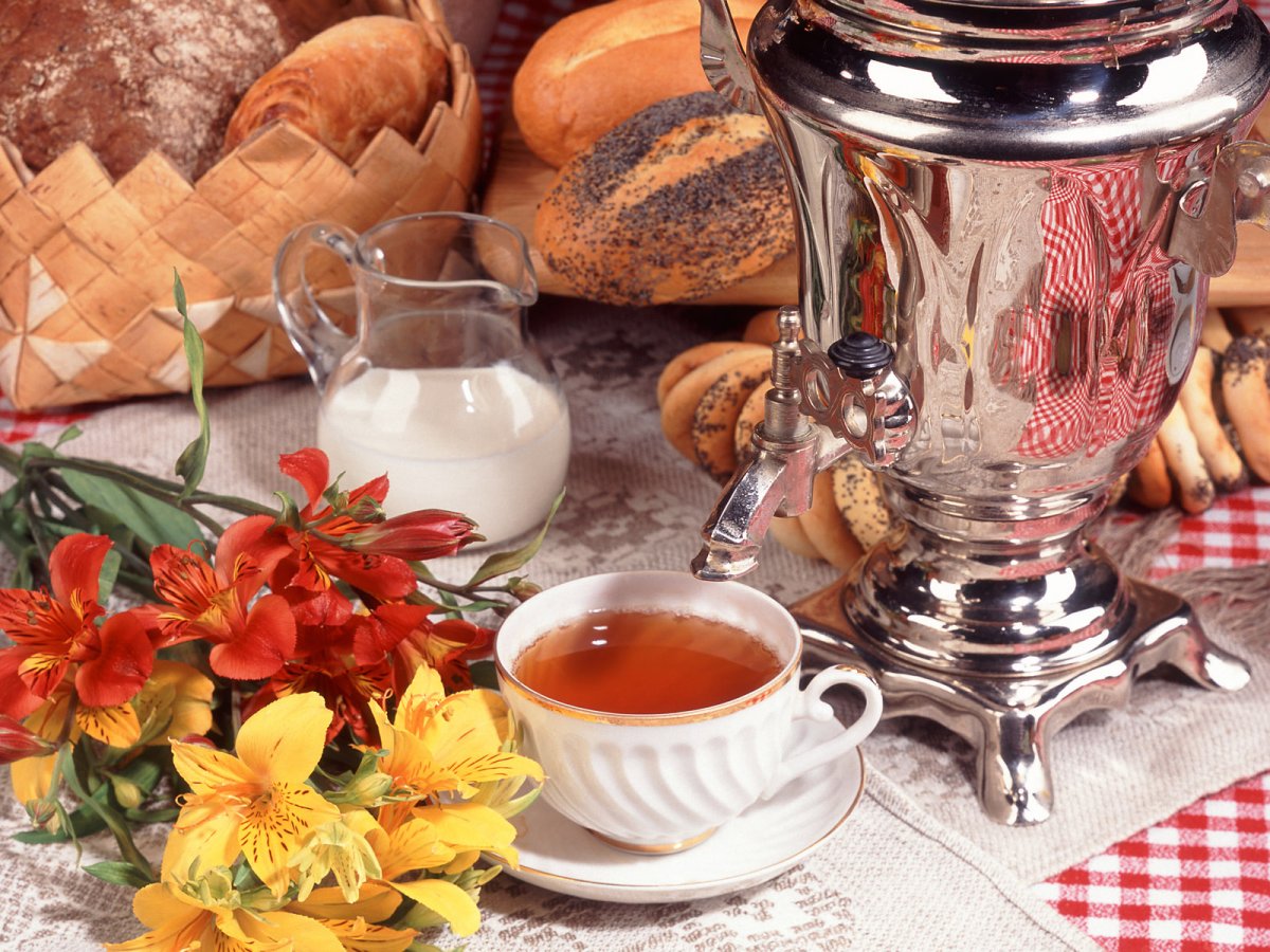 Самовар чай