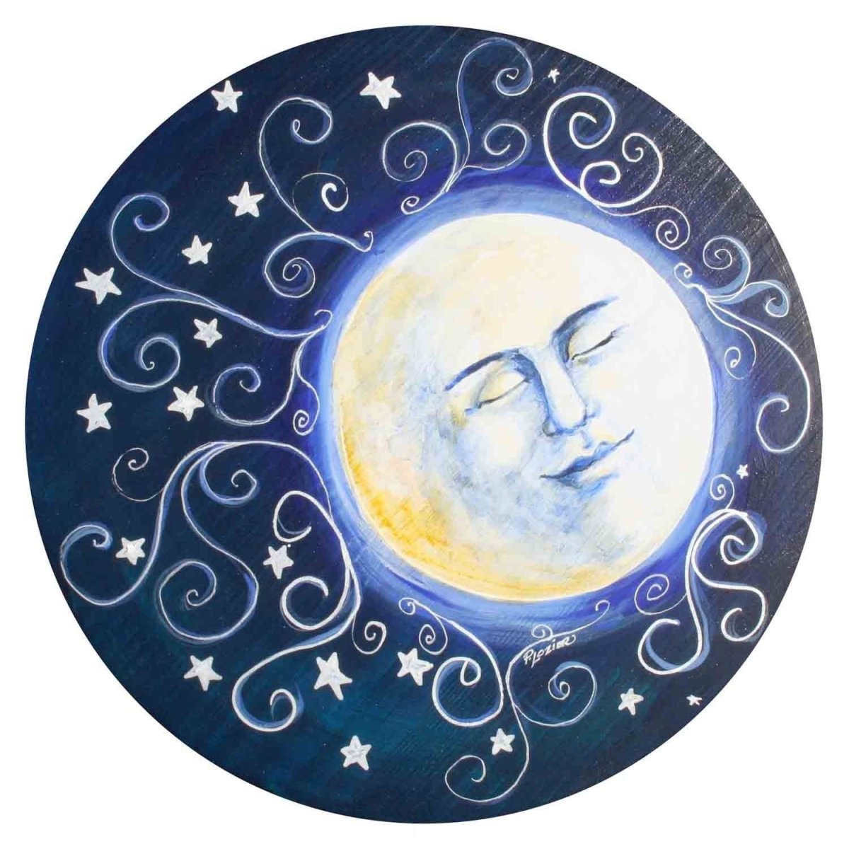 Нарисовать луну