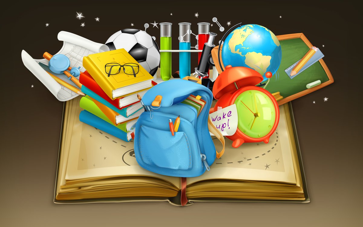 Иллюстрации на школьную тематику